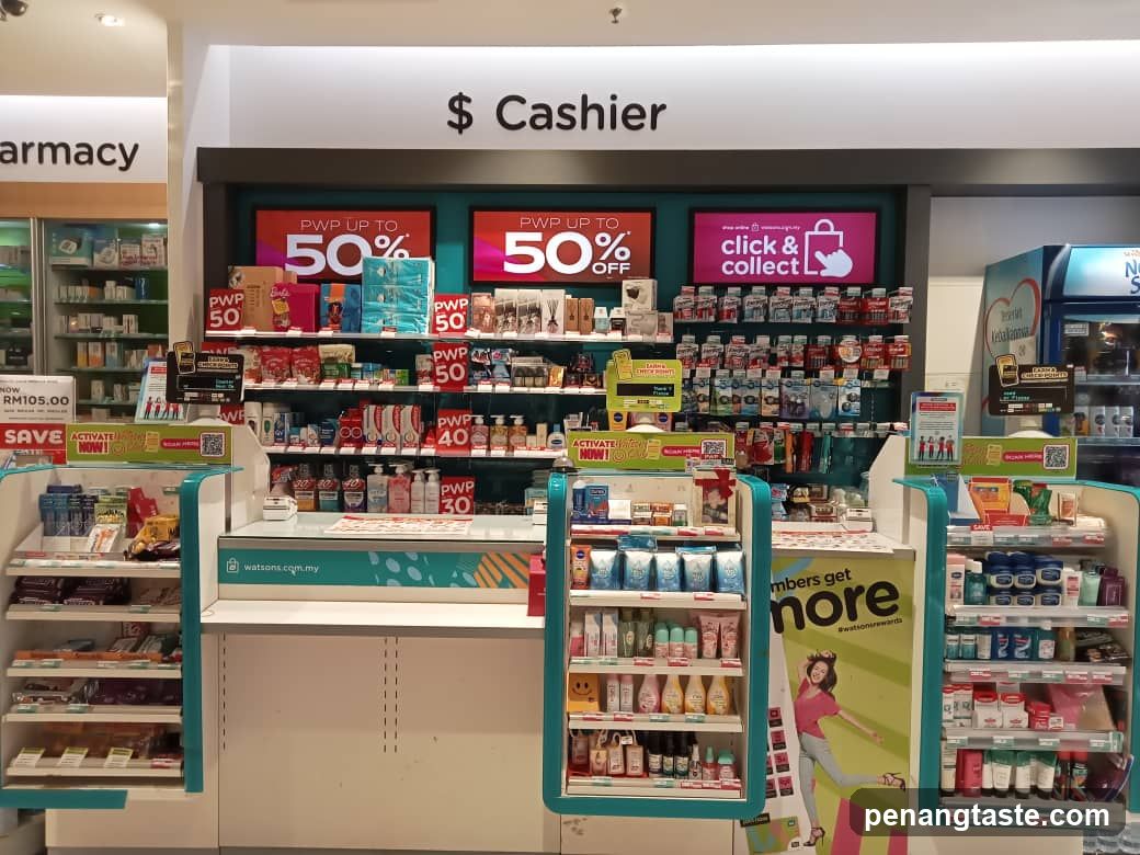Watsons Pharmacy Interior