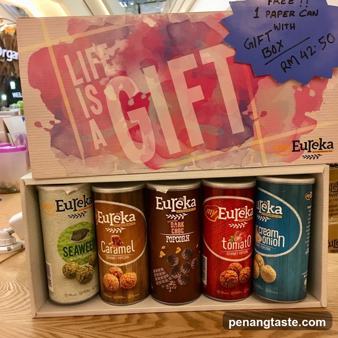 Eureka Gourmet Popcorn Gift Box