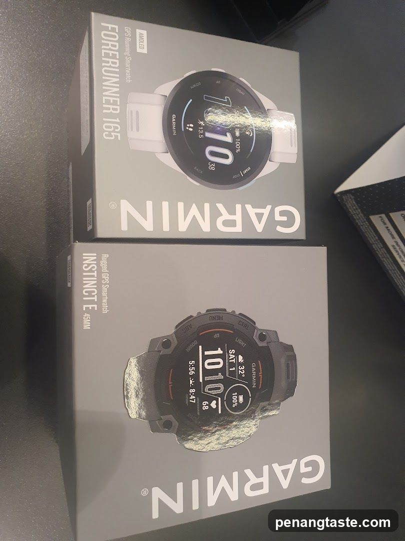 Garmin Smartwatch Boxes