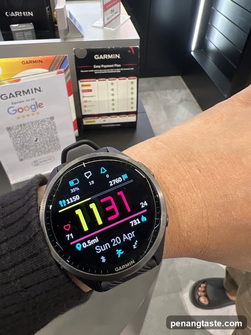Garmin Store Interior