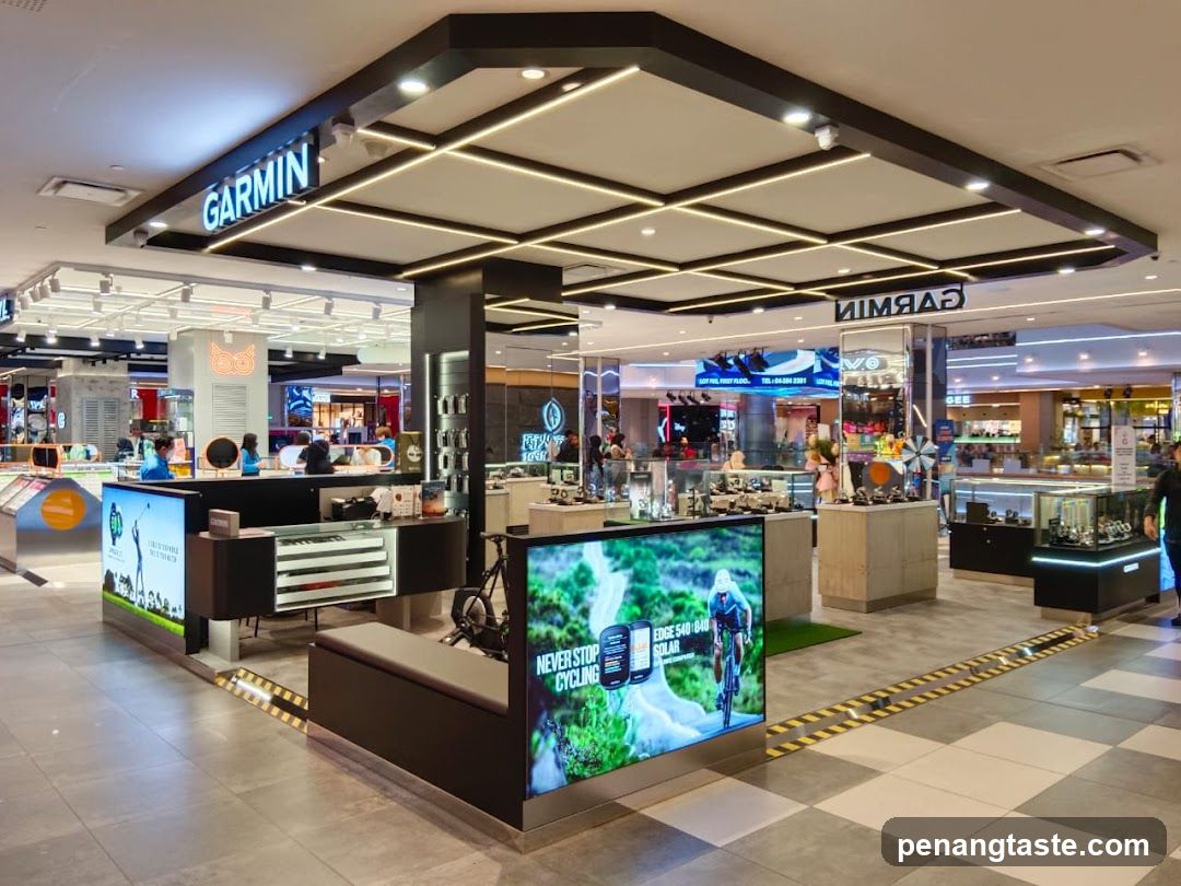 Garmin Store Interior