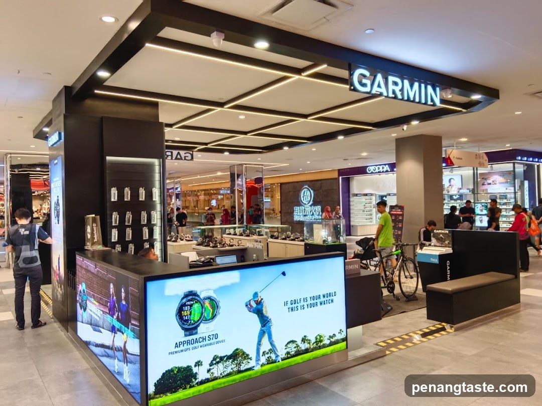 Garmin Store Interior