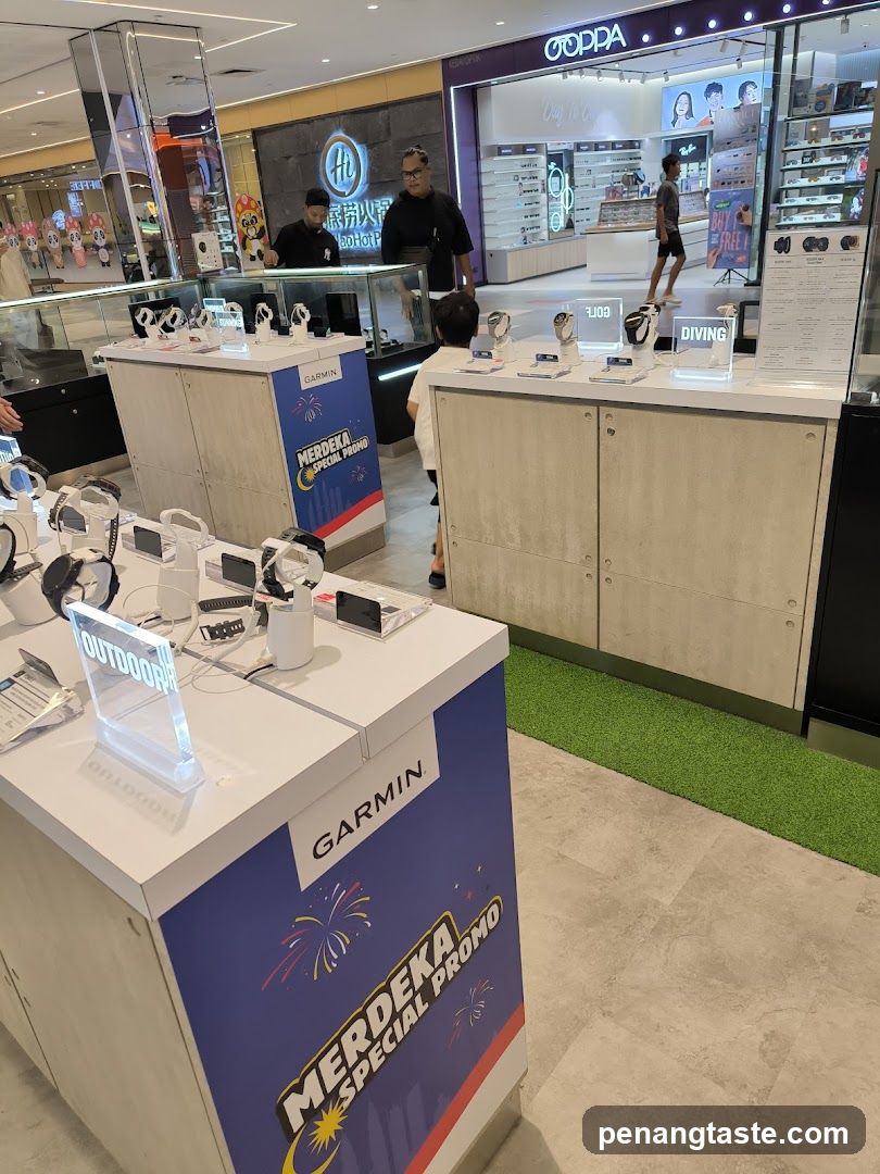 Garmin Store Interior