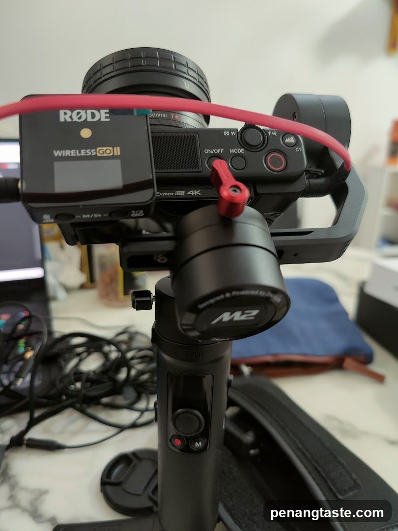Camera Equipment Setup
