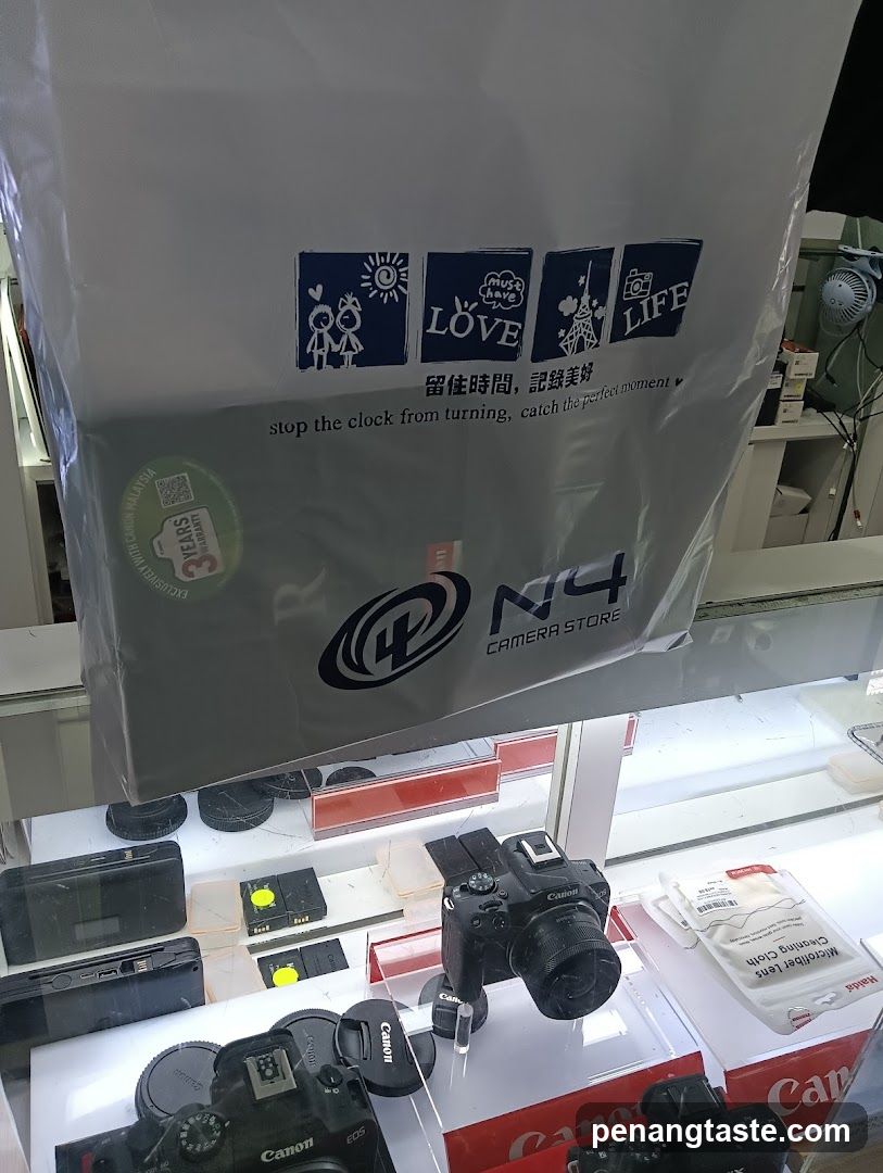 Camera Store Interior Display