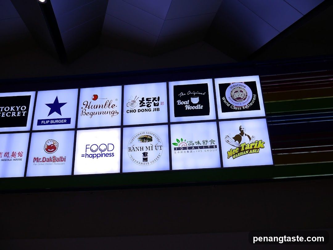 Restaurant Signage Display
