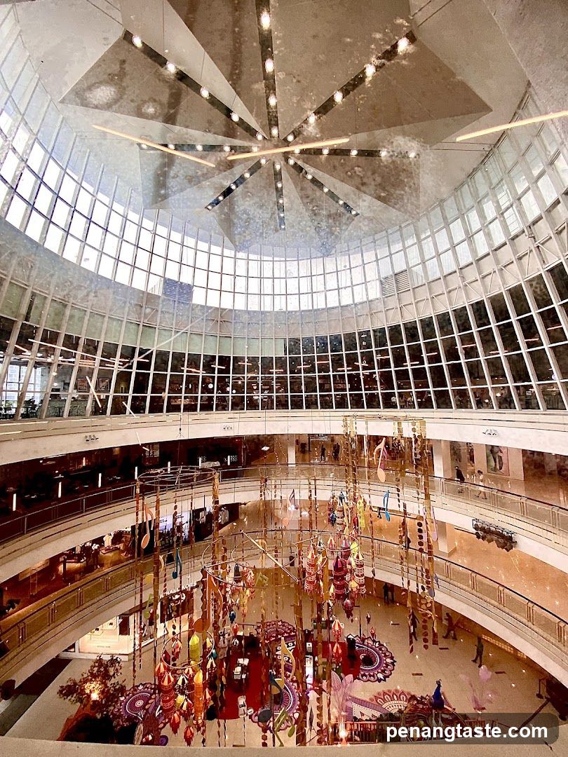 Interior of multi-level atrium