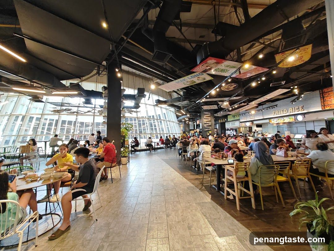 Food court interior