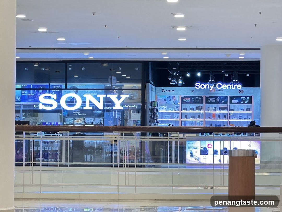 Sony Store Interior View