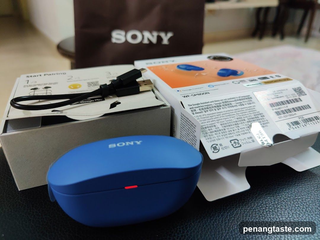 Sony Wireless Earbuds Unboxing