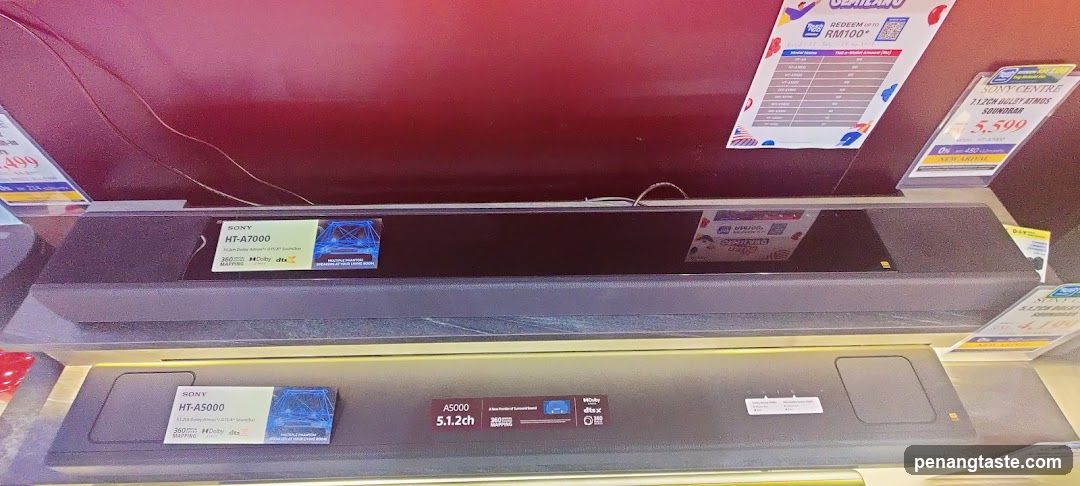 Sony Soundbar Display
