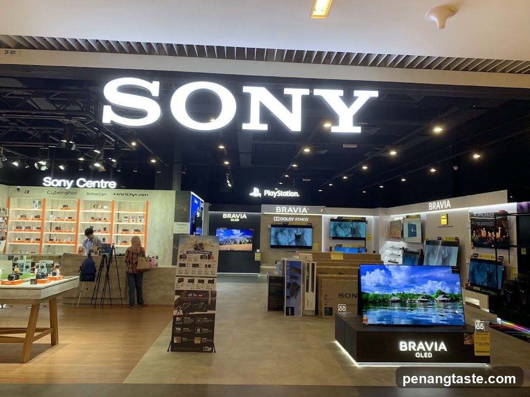 Sony Store Interior