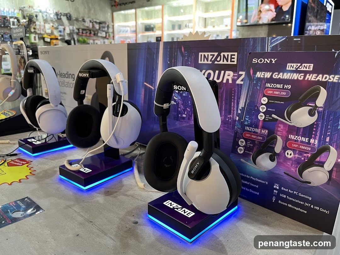 Sony Inzone Gaming Headset Display
