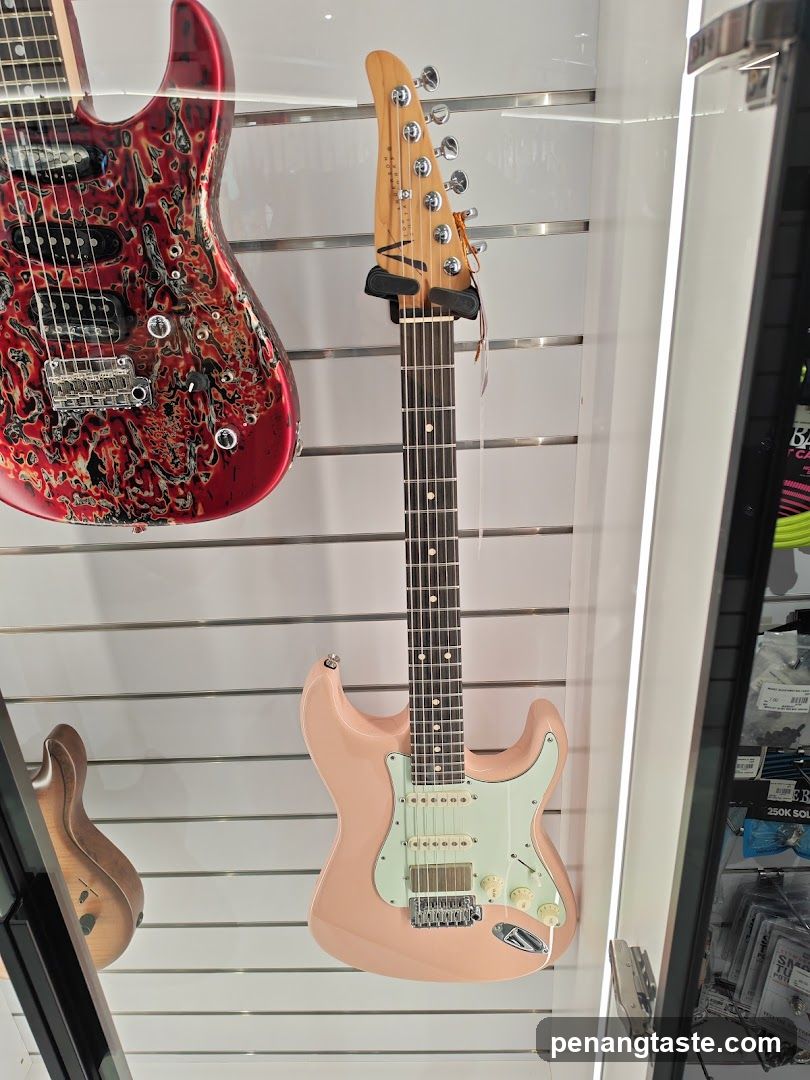 Guitars on Display