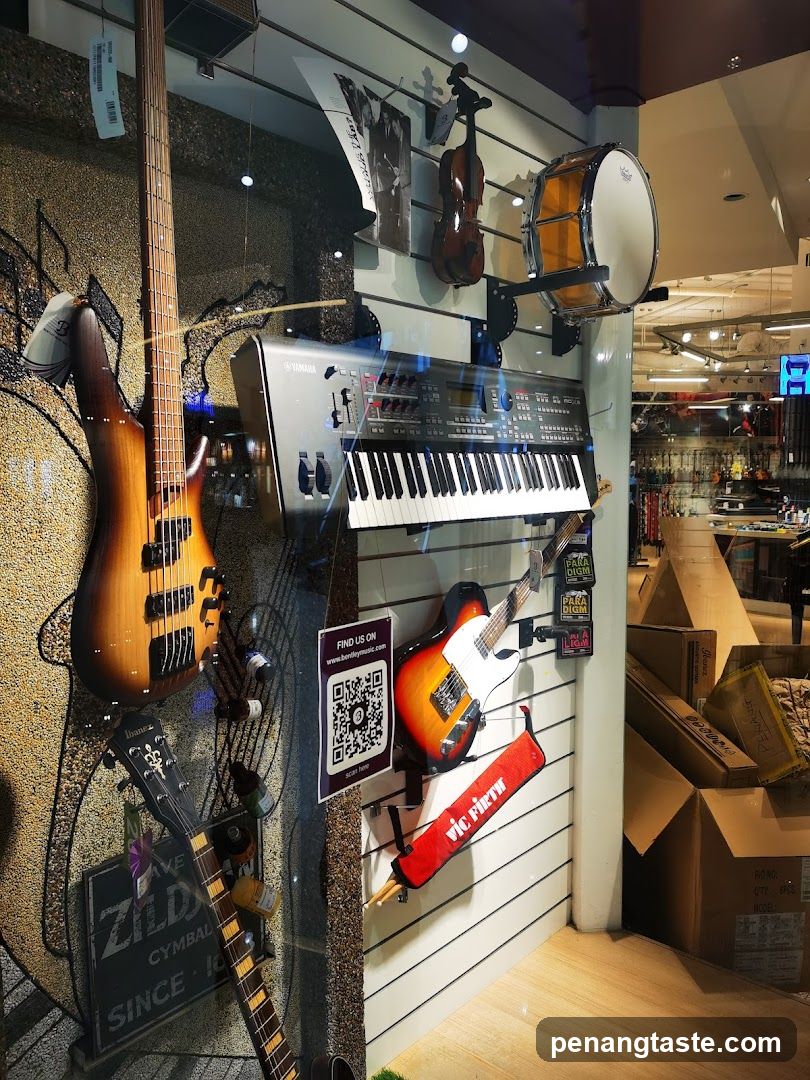 Musical Instruments Display