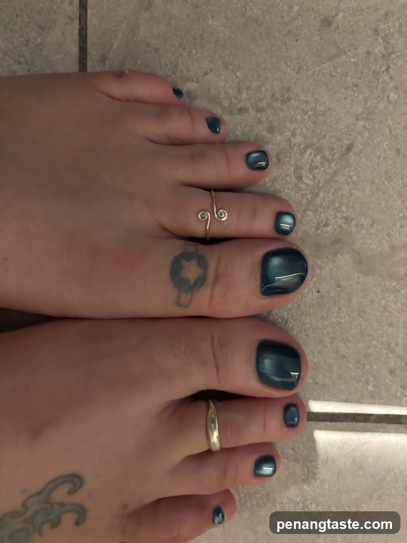 Foot nails and tattoos