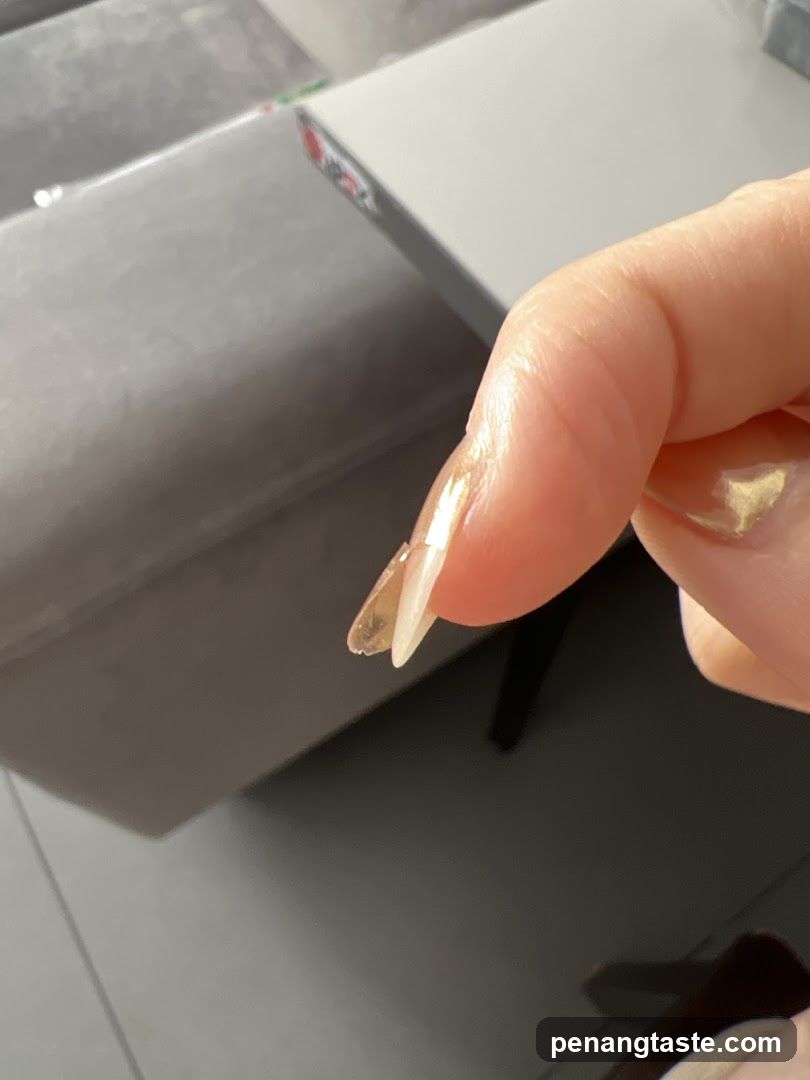 Nail Detail Close-up