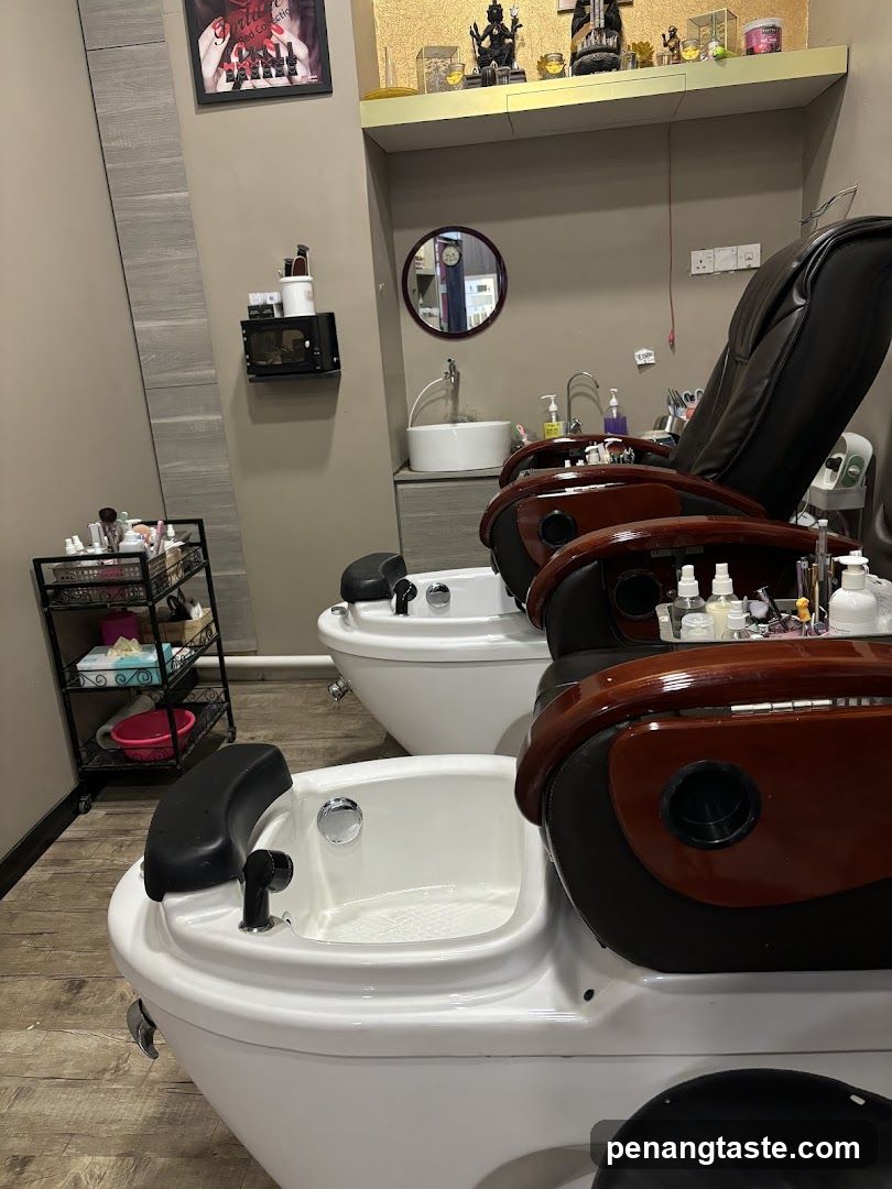 Nail Salon Interior