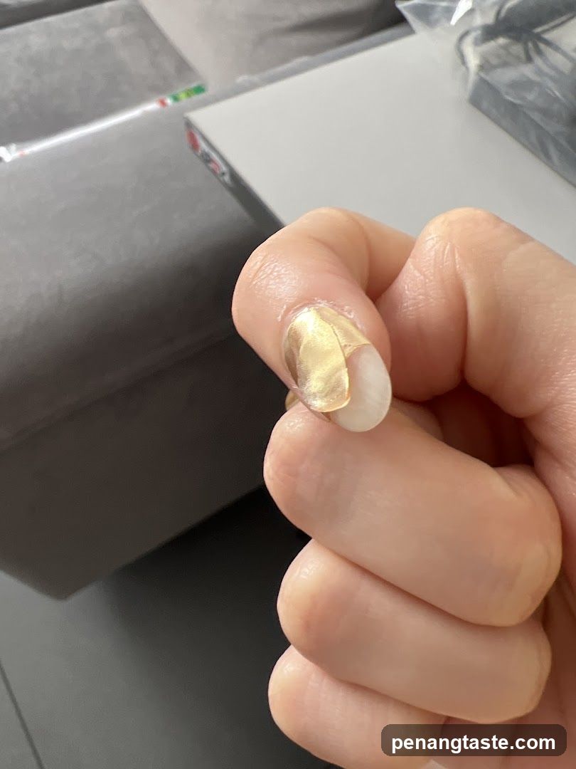 Hand with Nail Art