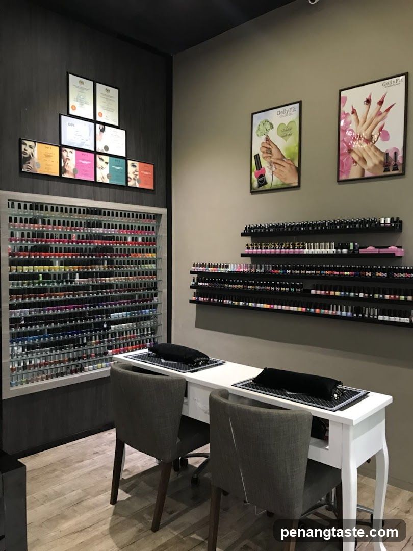 Nail Salon Interior