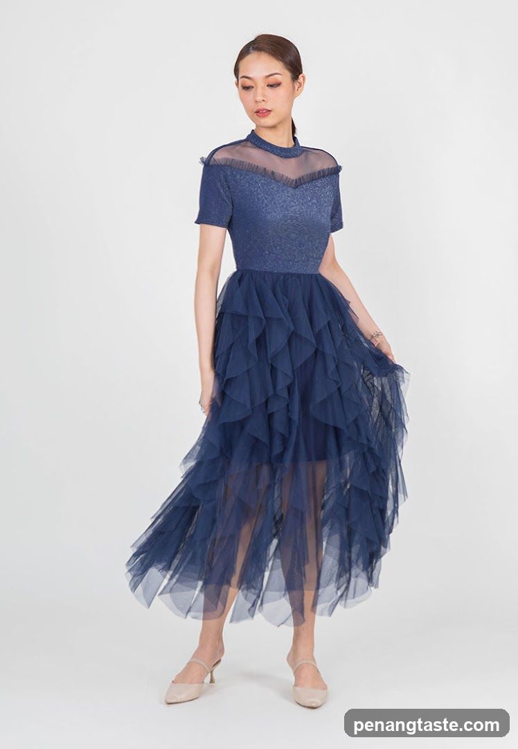 Model wearing a dress