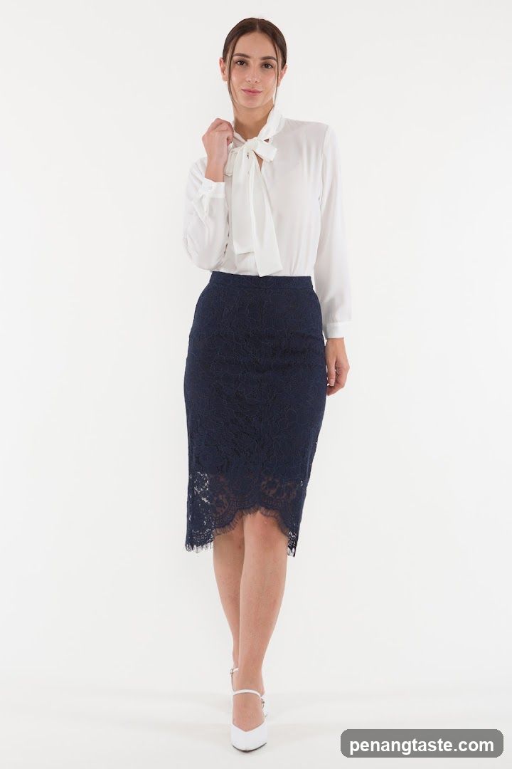Model wearing outfit