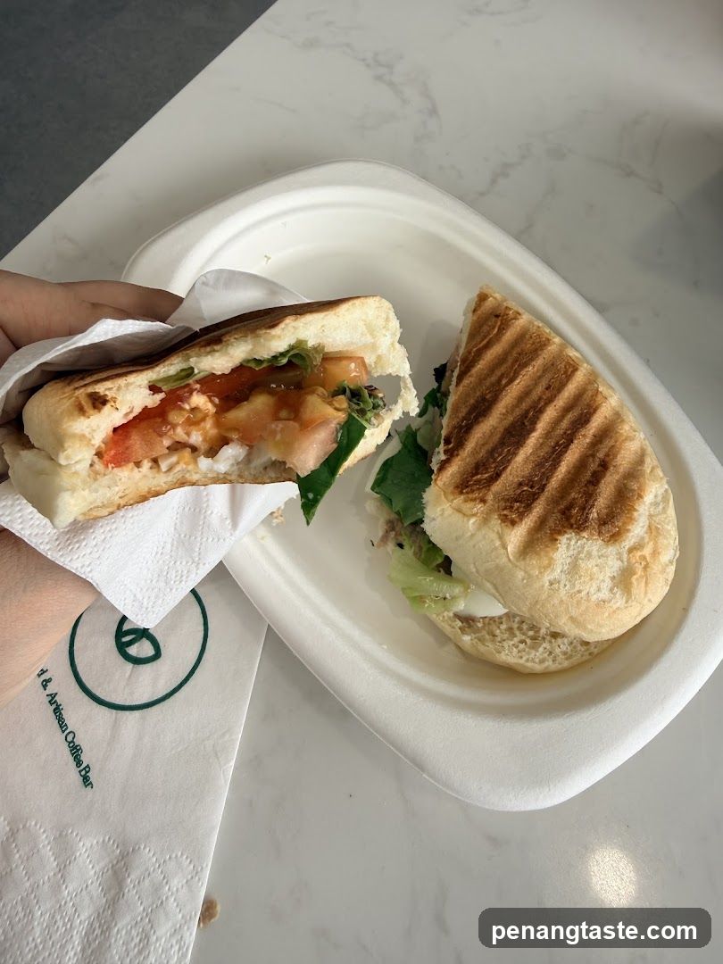 Sandwich and Napkin