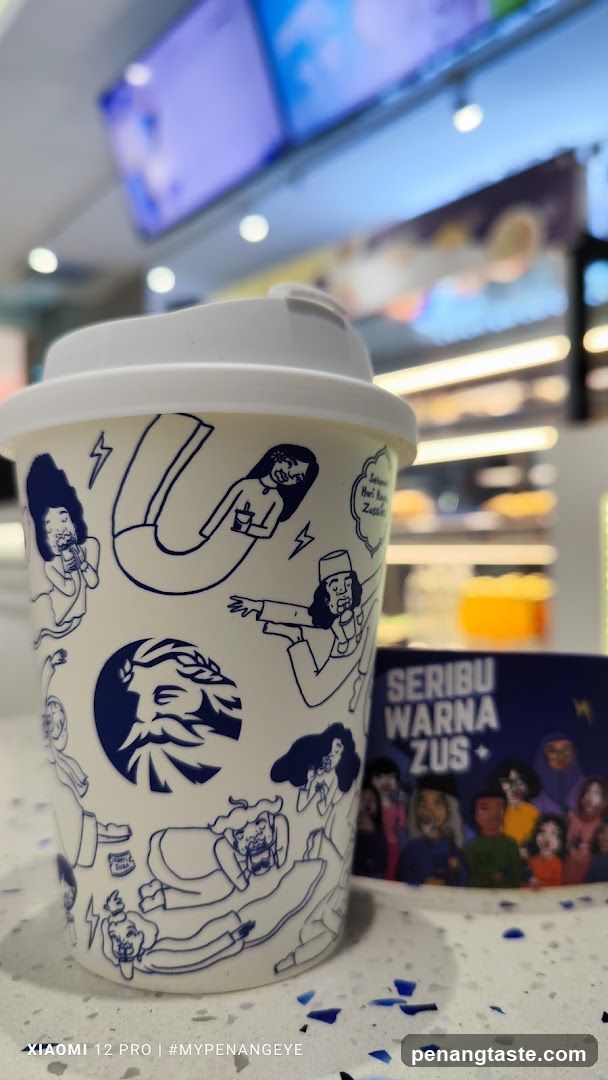 Coffee Cup with Illustrations
