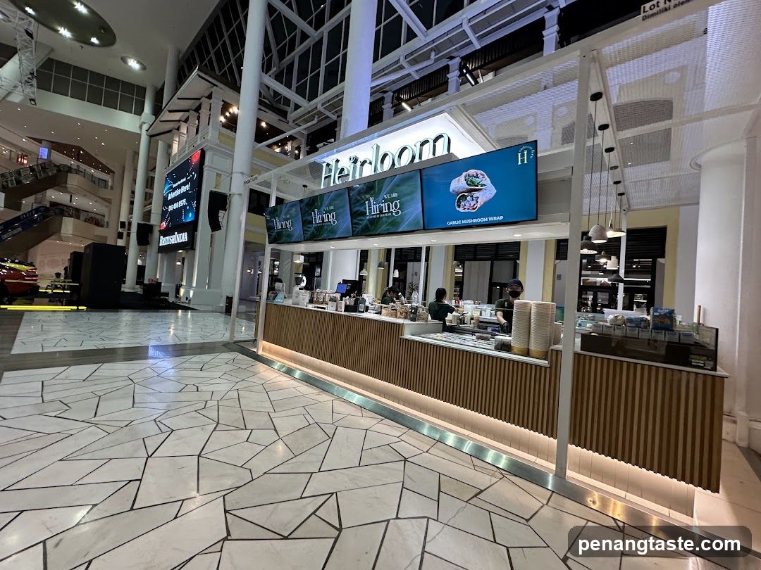 Food stall in a mall
