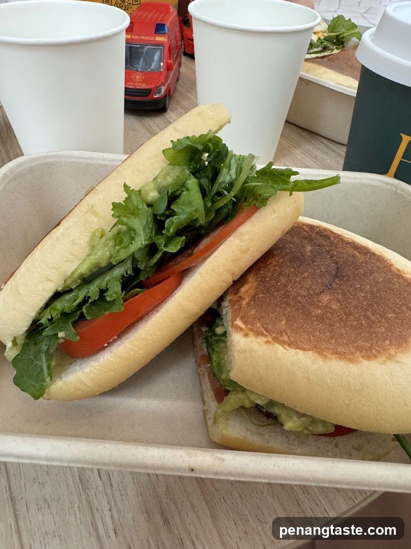 Sandwiches and Drinks