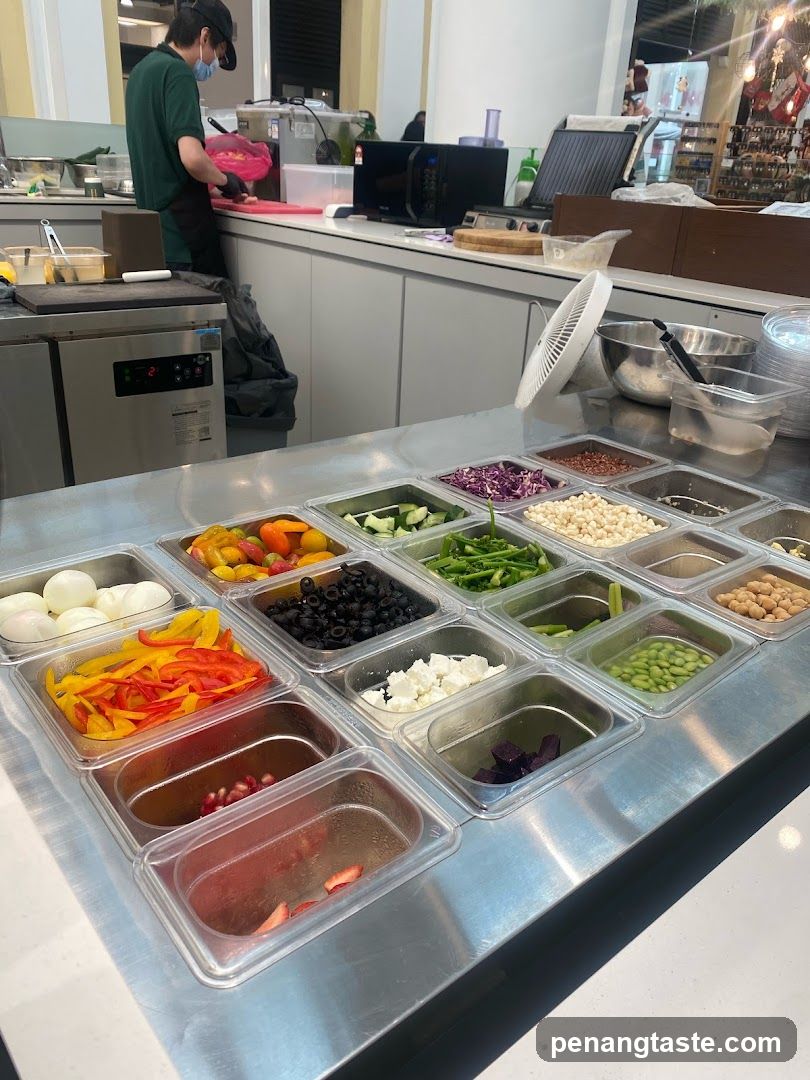 Salad Bar Ingredients