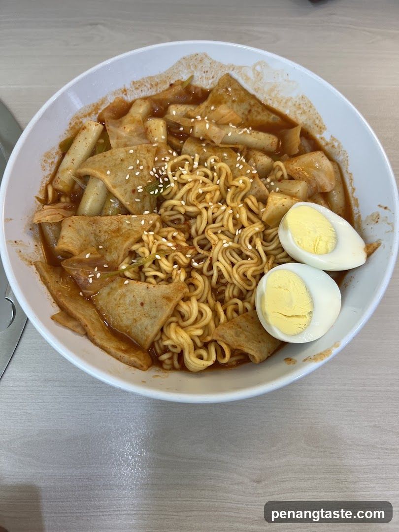 Korean Rice Cakes and Noodles
