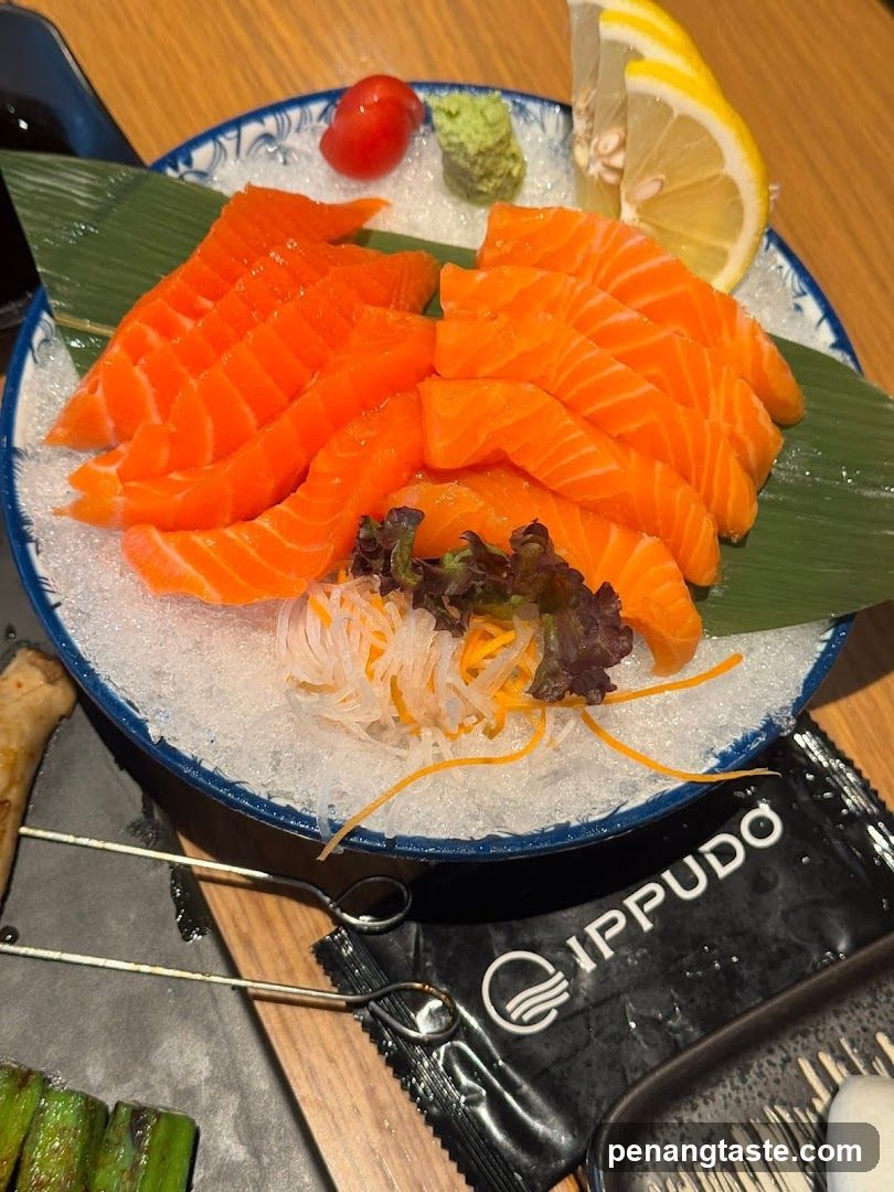 Salmon Sashimi