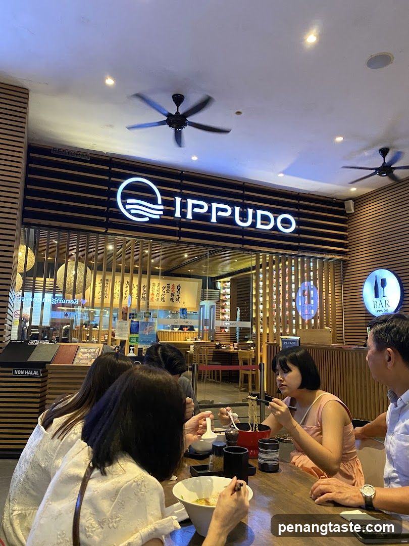 Diners at Ippudo Restaurant