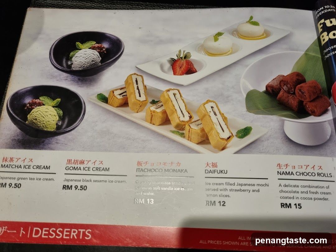 DESSERTS