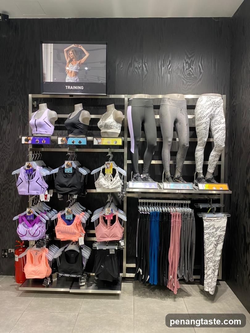 Fitness Apparel Display