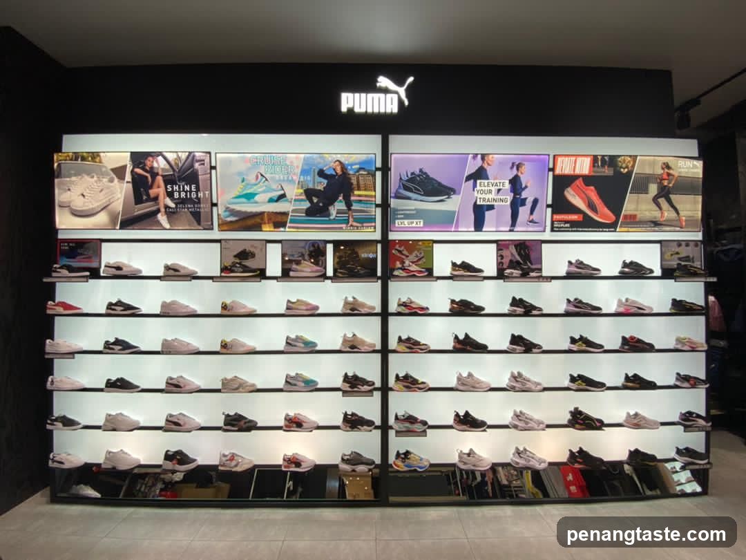 Puma Store Interior Display