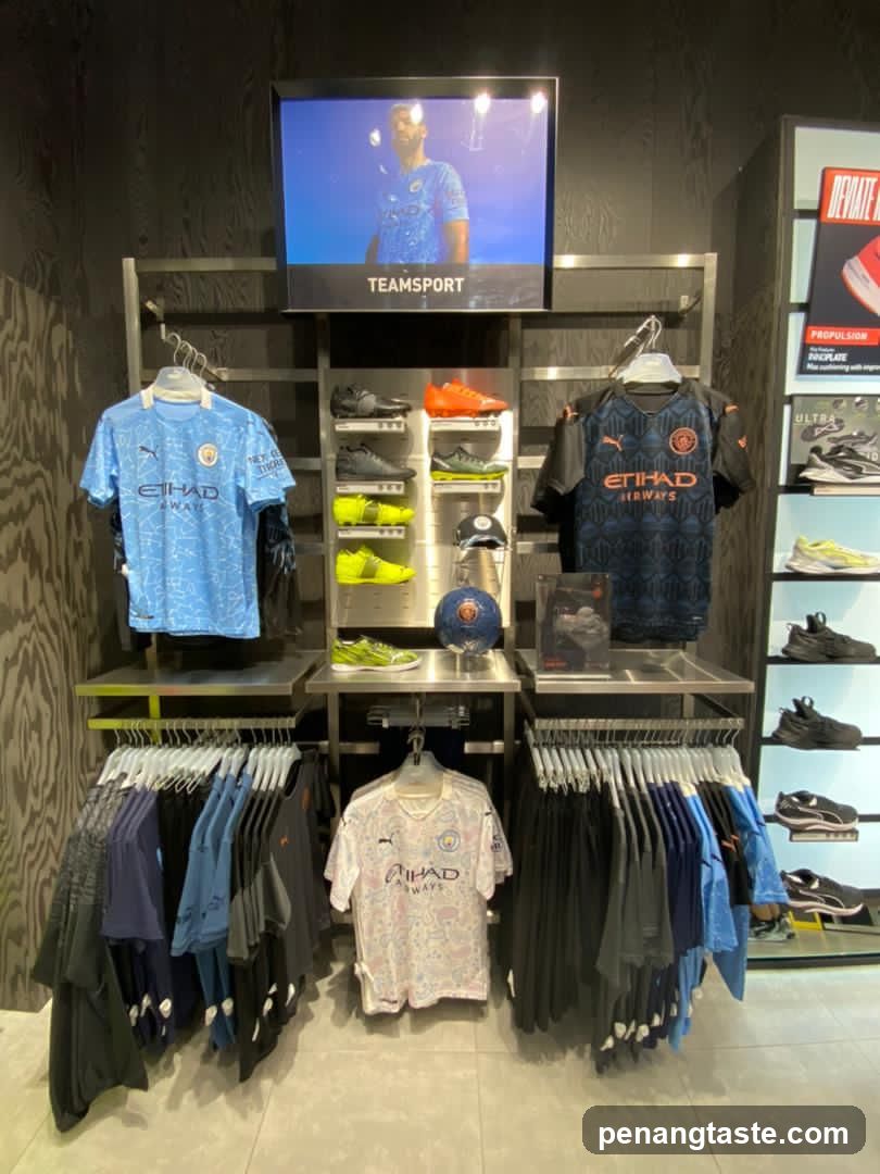 Manchester City Store Interior