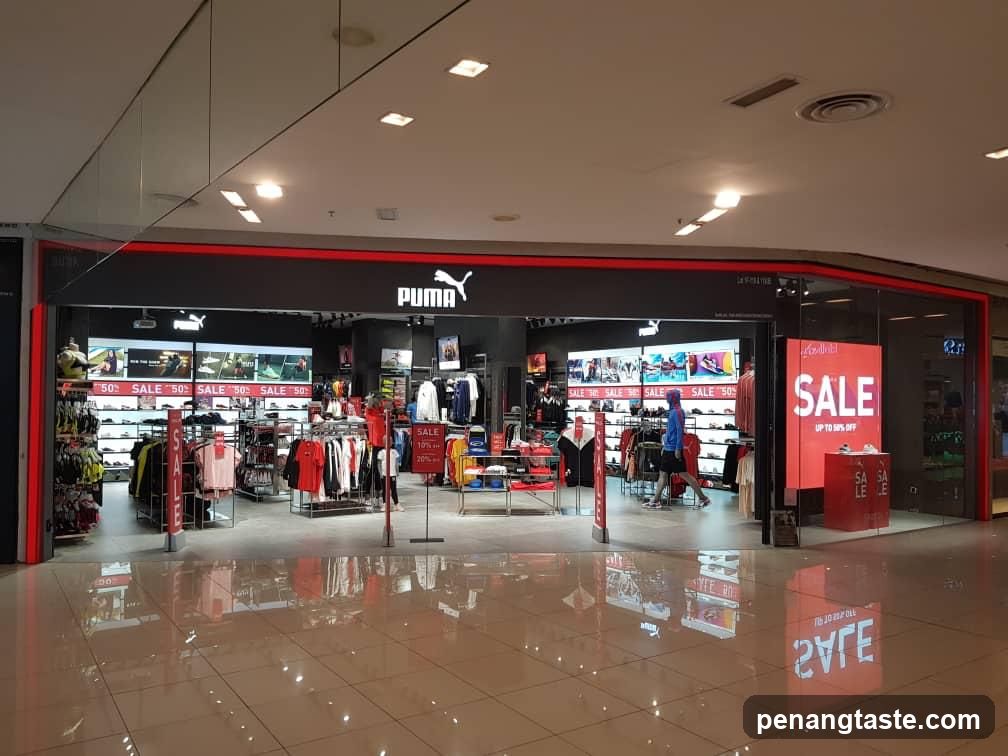 PUMA Storefront Interior View