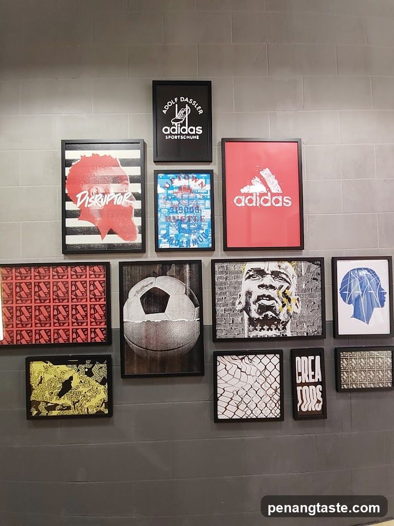 Wall Display of Brand Artwork
