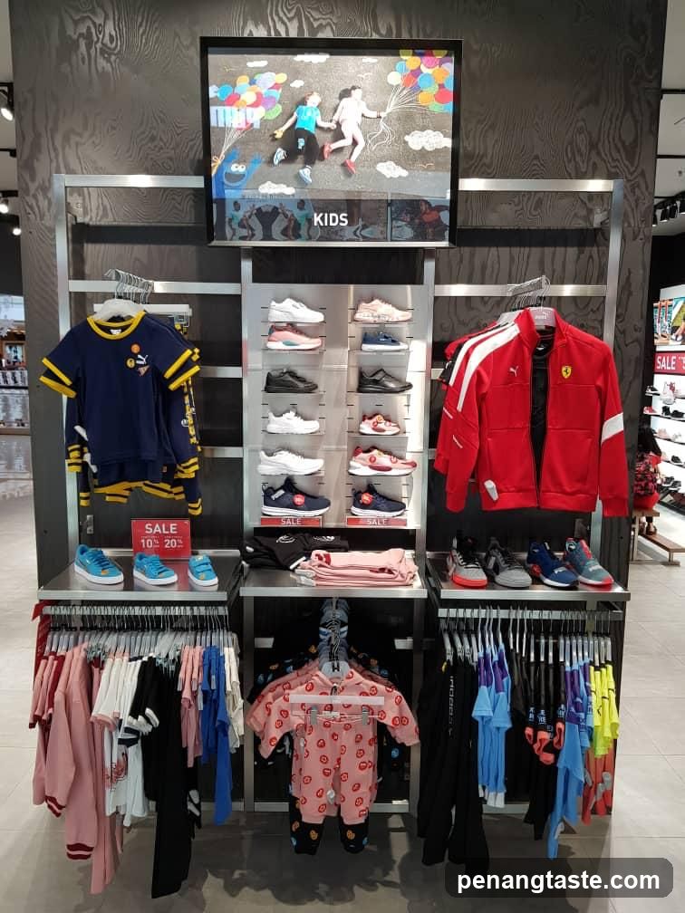 Kids Clothing Display