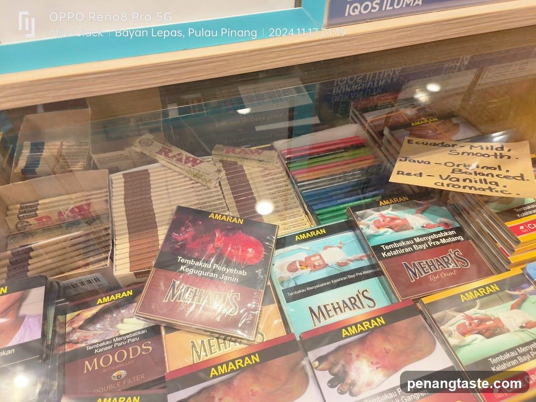 Cigarette Display Case