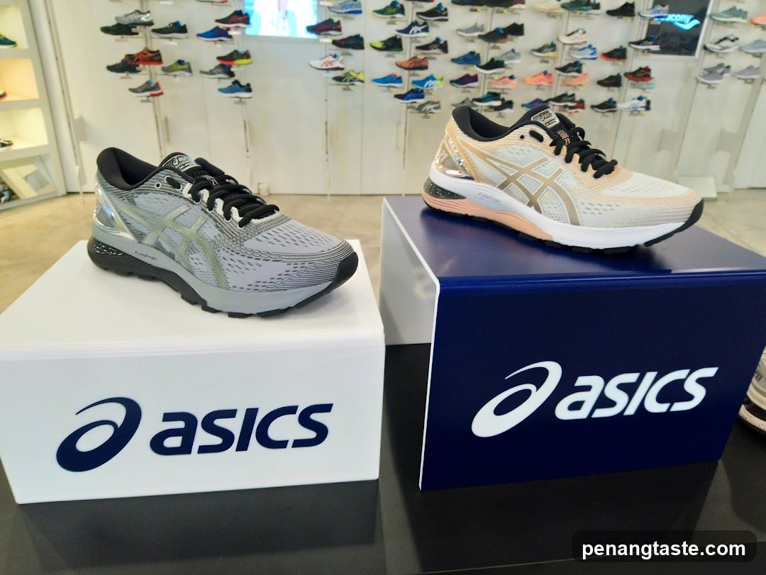 Asics Shoes Display