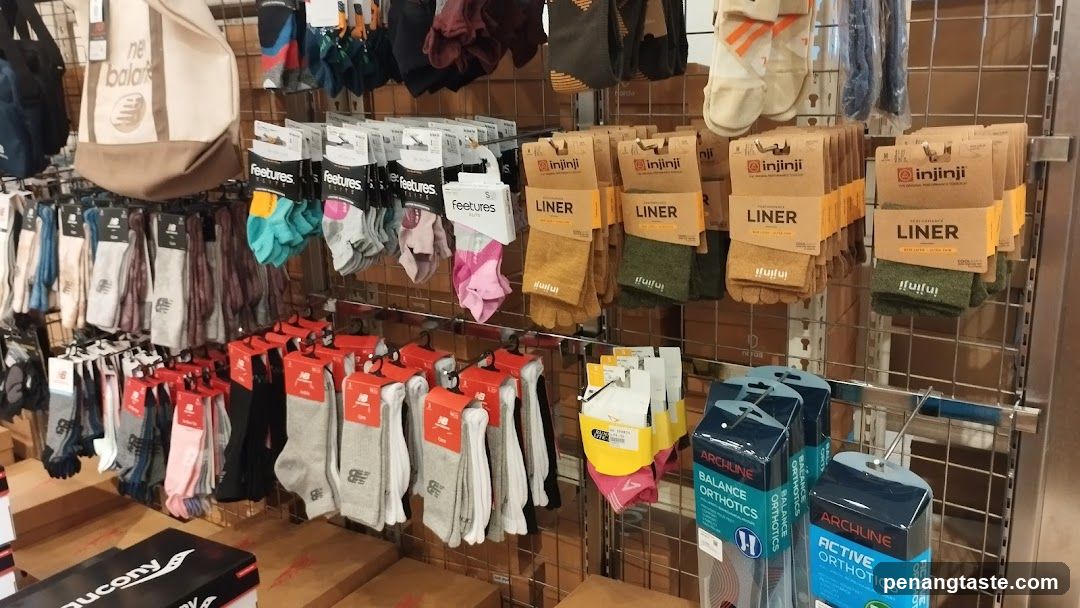 Socks and Orthotics Display