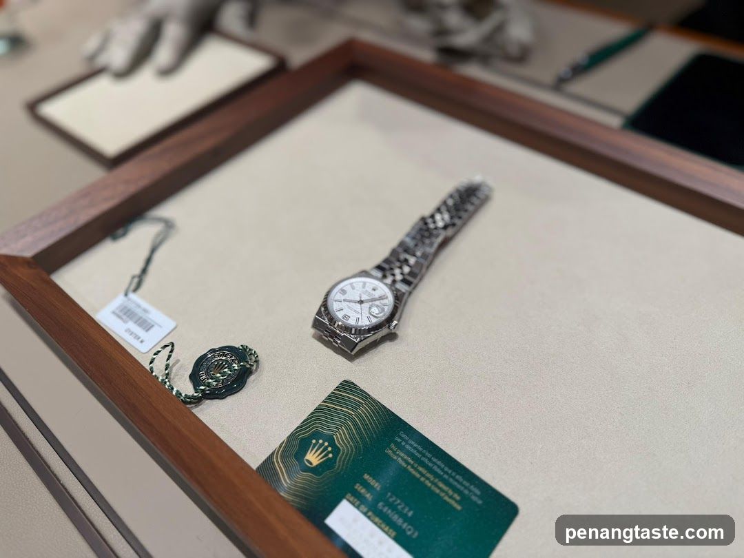 Rolex Watch Display