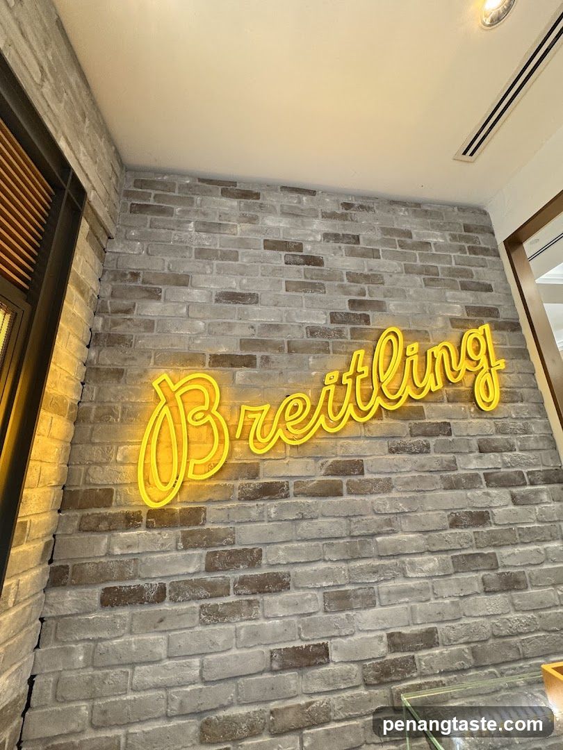 Breitling Neon Sign