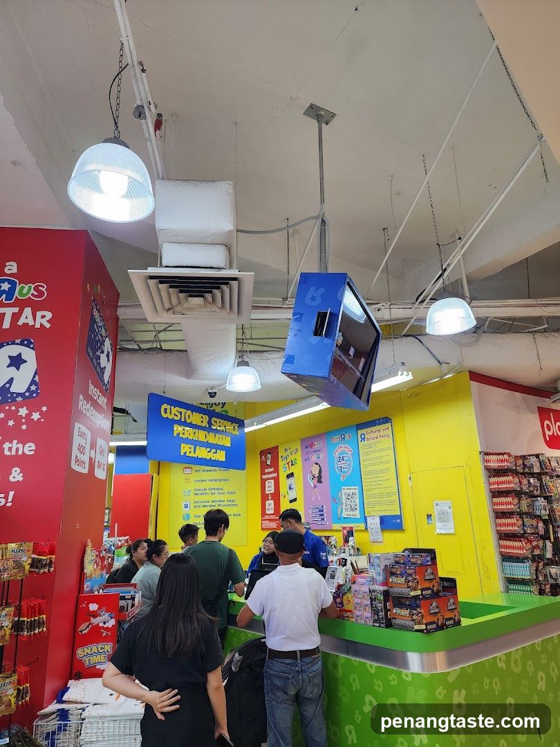Toys R Us Customer Service Counter