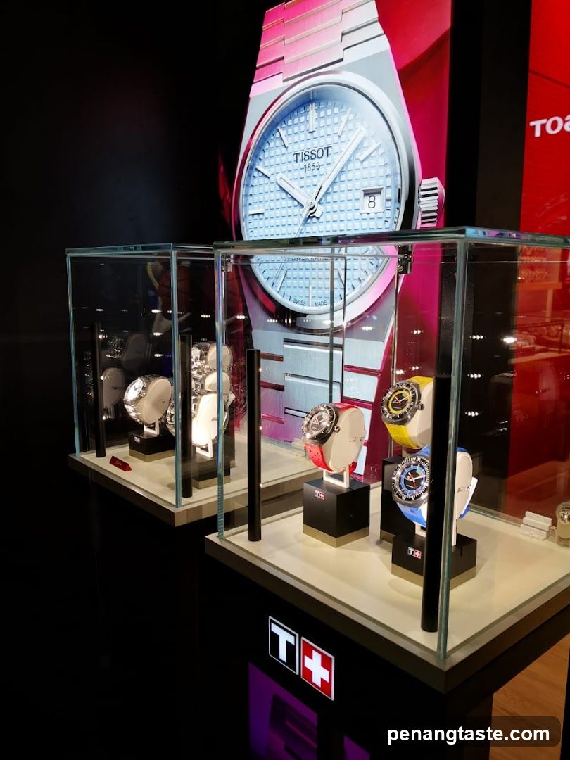 Tissot Watch Display