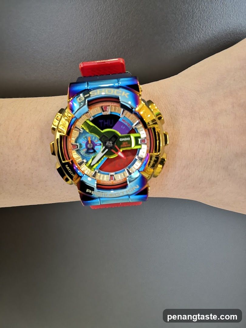 G-Shock Watch on Wrist