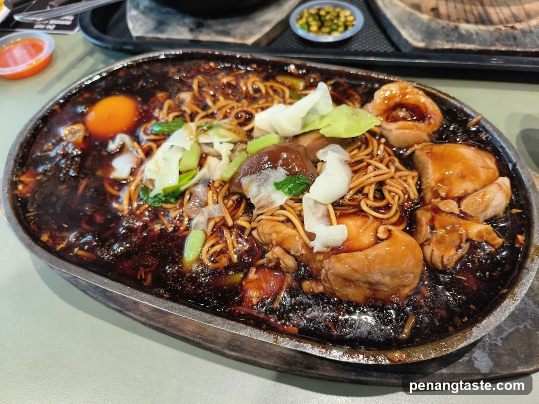 Food dish in restaurant